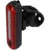 Fischer 50647 Batterie-LED-Fahrradbeleuchtungsset, 80 Lux Frontlicht