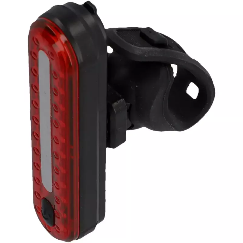 Fischer 50647 Batterie-LED-Fahrradbeleuchtungsset, 80 Lux Frontlicht