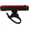 Fischer 50647 Batterie-LED-Fahrradbeleuchtungsset, 80 Lux Frontlicht
