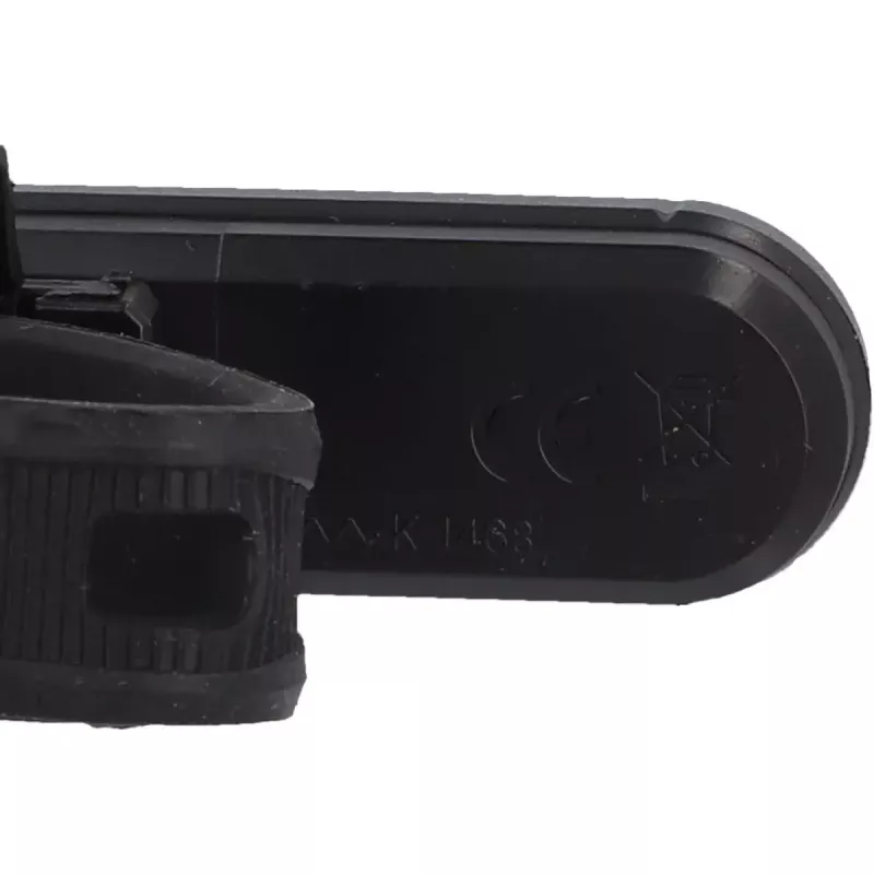 Fischer 50647 Batterie-LED-Fahrradbeleuchtungsset, 80 Lux Frontlicht