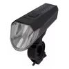 Fischer 50647 Batterie-LED-Fahrradbeleuchtungsset, 80 Lux Frontlicht