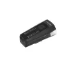 Fischer 50647 Batterie-LED-Fahrradbeleuchtungsset, 80 Lux Frontlicht