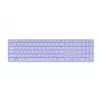 Rapoo E9800M Tastatur Kabellos Bluetooth QWERTZ Deutsch Flieder