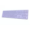 Rapoo E9800M Tastatur Kabellos Bluetooth QWERTZ Deutsch Flieder