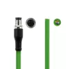 ACT Industrial 5,00 Meter Sensorkabel M12D 4-polig Stecker auf offenes Ende, Superflex Xtreme TPE-Kabel, geschirmt