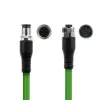 ACT Industrial 3,00 Meter Sensorleitung M12D 4-polig Stecker auf M12D 4-polig Stecker, Superflex Xtreme TPE Kabel, geschirmt