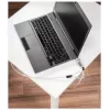 Hama Nano Laptop-Zahlenschloss, 4-stellig, Kohlenstoffstahl, Silber