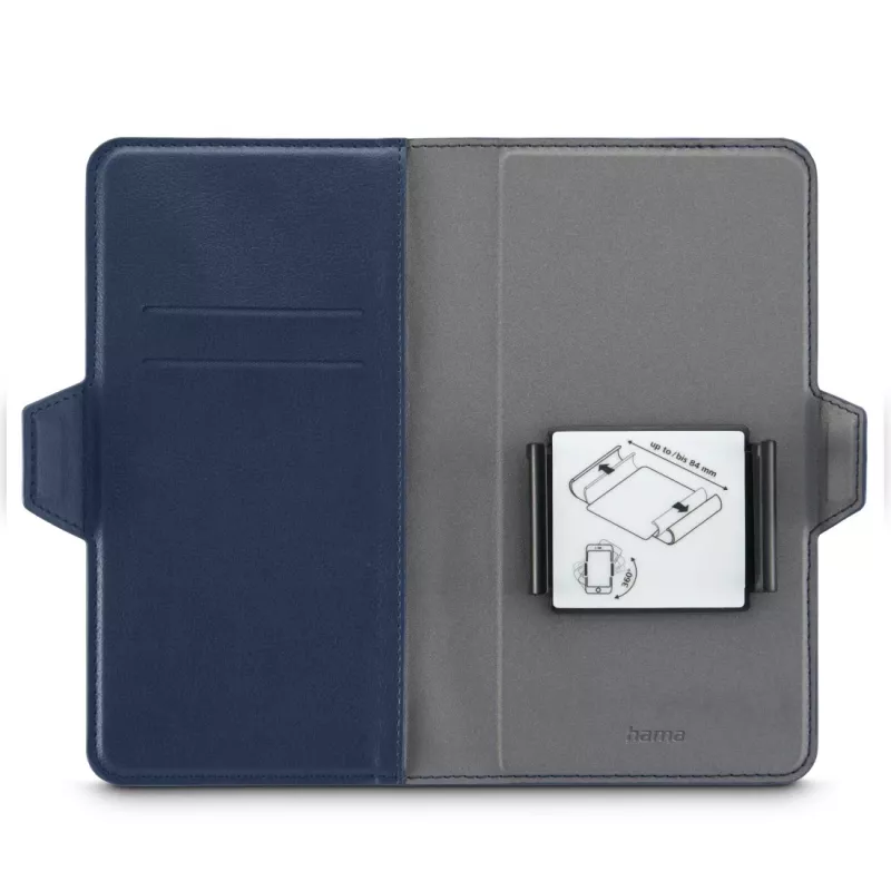 Hama 00118897 Eco Universal-Handytasche für Handys bis 7,5 x 15,3 cm, Blau