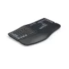 Hama WK-900 Ergo Multi-Device-Tastatur, kabellos, geteilt, LED, QWERTZ, Schwarz