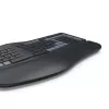 Hama WK-900 Ergo Multi-Device-Tastatur, kabellos, geteilt, LED, QWERTZ, Schwarz