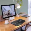 Hama WK-900 Ergo Multi-Device-Tastatur, kabellos, geteilt, LED, QWERTZ, Schwarz
