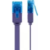 Flaches Patchkabel Goobay CAT 6A U/UTP Violett 0,5 m