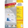 Avery Zweckform 6173 selbstklebende Etiketten, 70 x 37 mm, permanent haftend, Weiß