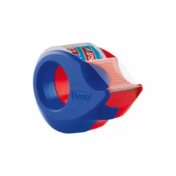 Tesa 57859 Klebebandabroller, Blau/Rot