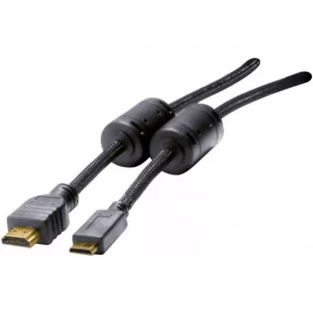 Hypertec 128269-HY HDMI-Kabel 1,5 m HDMI Typ A (Standard) HDMI Typ C (Mini) Schwarz
