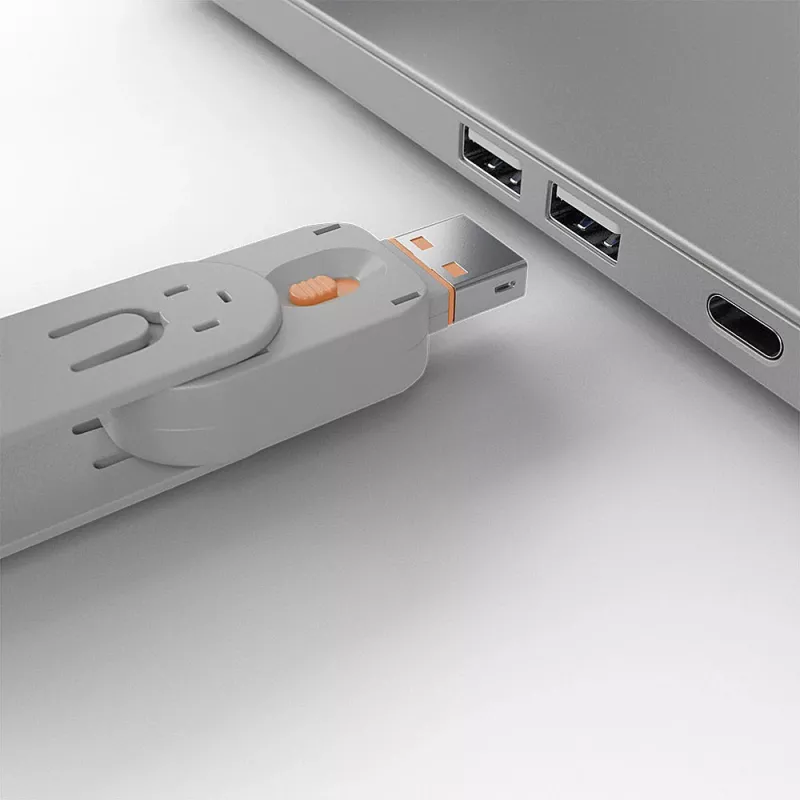 Lindy USB Typ-A Portblocker-Schlüssel, Orange
