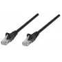 Intellinet 739009 Netzwerk-Patchkabel, Cat5e, 1,5 m, SFTP, RJ45, gestiefelt, ohne Haken, schwarz