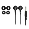 Ewent EW3584 Kopfhörer/Headset Kabelgebunden Im-Ohr Musik Schwarz