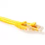 ACT Gelb 1 Meter U/UTP CAT6A Patchkabel snagless mit RJ45-Steckern