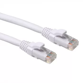ACT Weiß 5,00 Meter U/UTP CAT6A Patchkabel rastnasengeschützt mit RJ45-Steckern