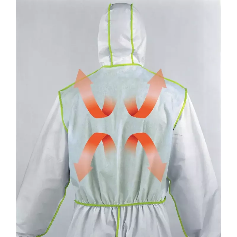 Schutzoverall Uvex 9871014 Weiß 3XL