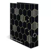 Ringbuch HERMA 7016 A4 Schwarz Grau D-Ring-Ablage