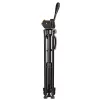 Stativ Hama Gamma 153 3 Beine Schwarz 3 kg Tragfähigkeit 153 cm Höhe