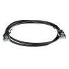 ACT DC9907 CAT6 U/UTP Slimline-Netzwerkkabel, 7 m, schwarz