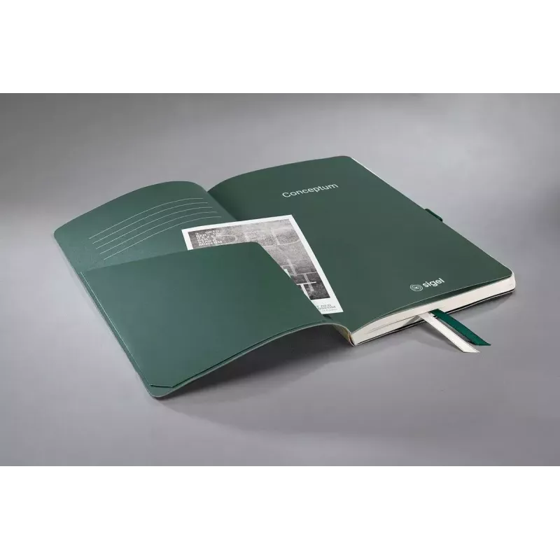 Schreibheft Sigel CO674 A5 194 Blatt Braun Gepunktet