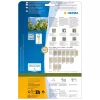 HERMA 10761 Selbstklebeetiketten, rund, permanent, braun, 4 cm, 480 Stück
