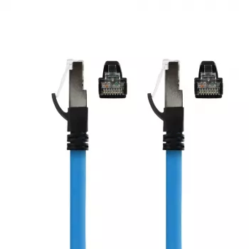 ACT Industrial 2,50 Meter Profinet-Kabel RJ45-Stecker auf RJ45-Stecker, Superflex CAT6A SF/UTP TPE-Kabel, geschirmt