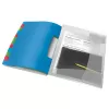 Esselte 624030 Register, 266 mm, 20 mm, 370 g, blau, mehrfarbig