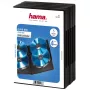Hama DVD Quad Box, Schwarz, 5er-Pack, 4 Discs