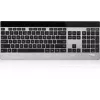 Tastatur Rapoo E9270P RF Wireless QWERTZ German Schwarz Silver