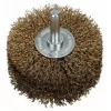 Bosch 2 608 622 130 Rundbürste, gewellter messingbeschichteter Draht, 80 mm, 6 mm Schaft