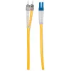 Intellinet Glasfaser-Patchkabel, OS2, LC/ST, 5 m, Gelb, Duplex, Singlemode, 9/125 µm, LSZH, Glasfaser, Lebenslange Garantie