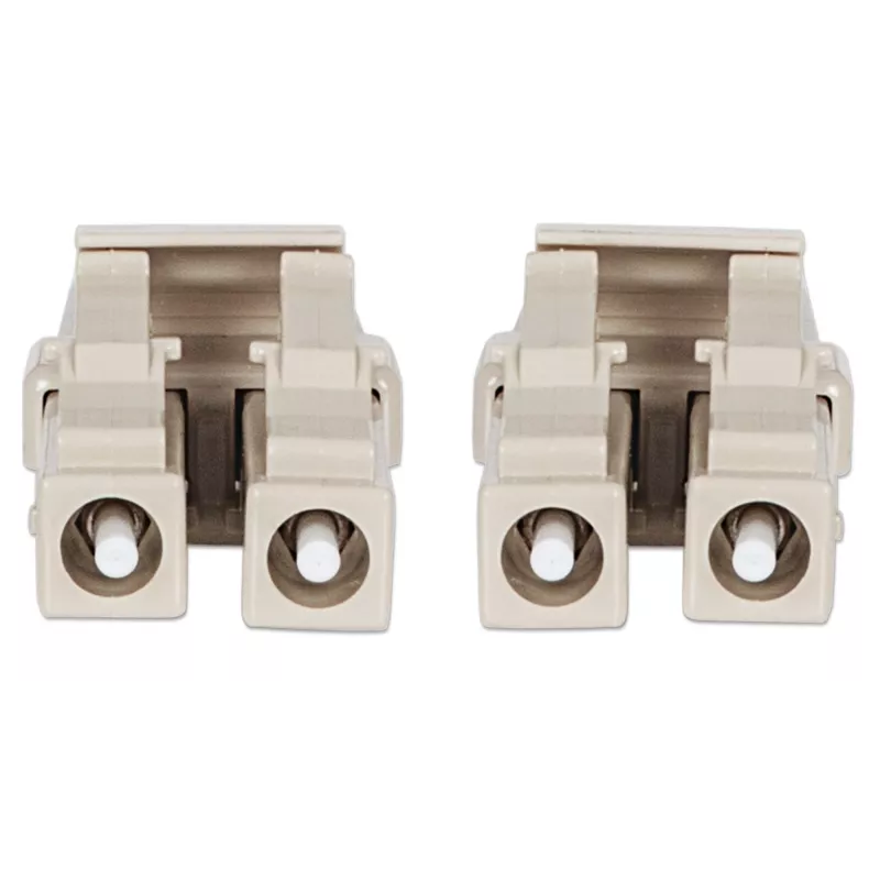 Intellinet Glasfaser-Patchkabel, OM4, LC/LC, 5m, Violett, Duplex, Multimode, 50/125 µm, LSZH, Glasfaser, Lebenslange Garantie