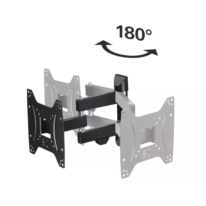 Hama 00118101 FULLMOTION TV-Wandhalterung (48), 2 Arme