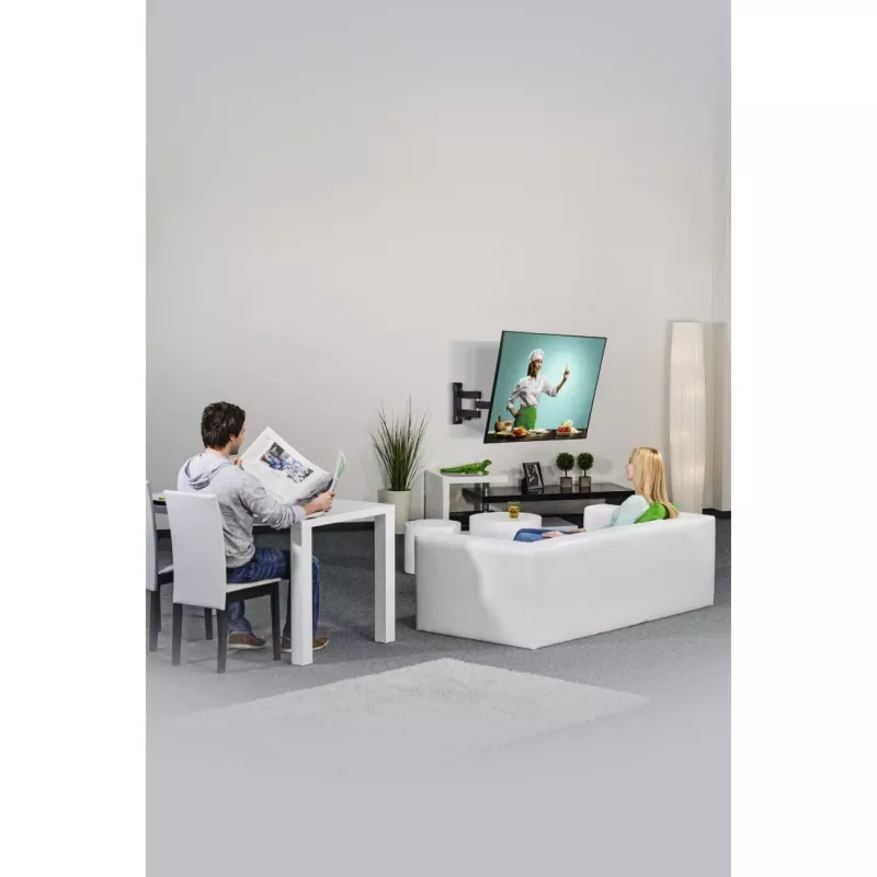Hama 00118101 FULLMOTION TV-Wandhalterung (48), 2 Arme