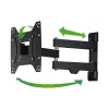 Hama 00118101 FULLMOTION TV-Wandhalterung (48), 2 Arme