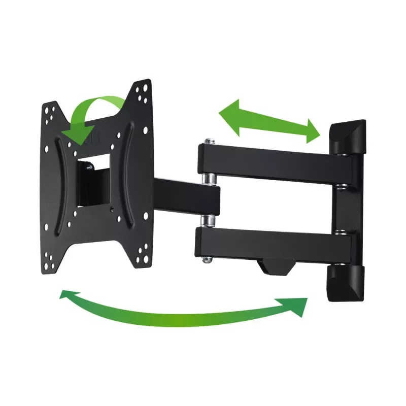 Hama 00118101 FULLMOTION TV-Wandhalterung (48), 2 Arme