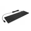 KeySonic KSK-8030 IN (FR) Tastatur Industriell USB AZERTY Französisch Schwarz