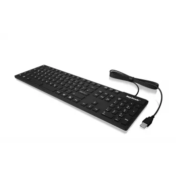 KeySonic KSK-8030 IN (UK) Tastatur Industriell USB QWERTY UK-Englisch Schwarz