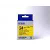 Epson Labelband Magnetisch LK-6YB2 Schwarz/Gelb 24mm (1,5m)