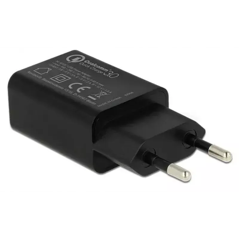 Mobiles Ladegerät Navilock 62968 Universal Schwarz AC Innenbereich