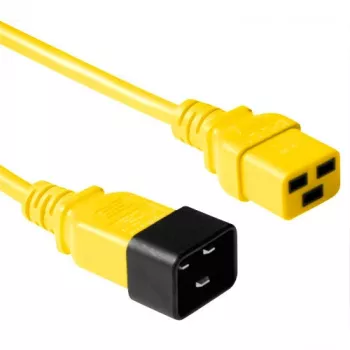 ACT Powercord C19 - C20 gelb 1,8 m