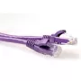 ACT Lila 7 Meter U/UTP CAT6A Patchkabel snagless mit RJ45-Steckern