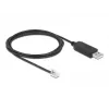 DeLOCK 66738 USB-zu-RS-232-RJ10-Adapterkabel für Meade Autostar