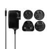 Lindy 73809 Multi-Country-Netzteil, AC 100-240 V, 36 W, Schwarz