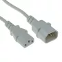 ACT Netzkabel C13 - C14 weiß 3 m